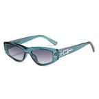 womens-fashion-cats-eye-triangle-sunglasses - Viexta