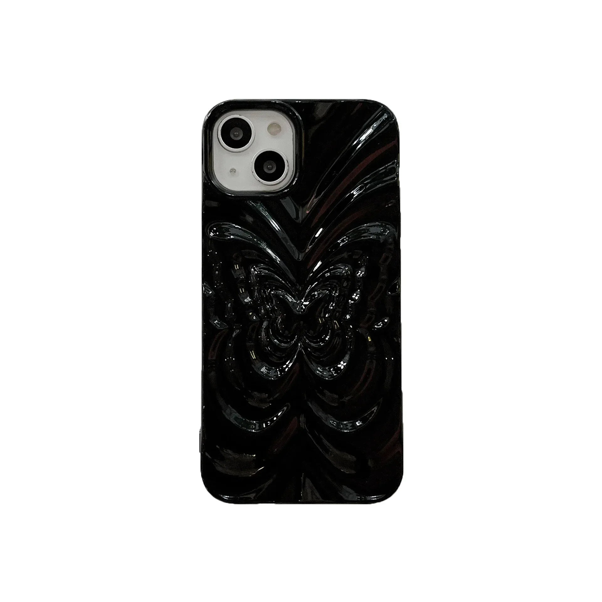 Solid Color Three-dimensional Butterfly Phone Case - Viexta