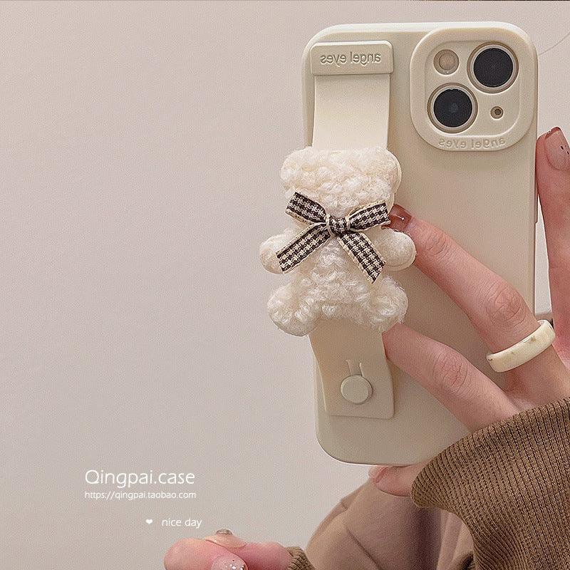 Solid Color Wristband iPhone Case - Viexta