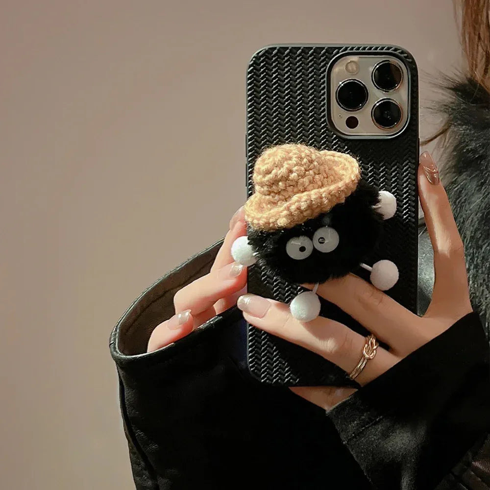 Winter Plush Couple iPhone Case - Viexta