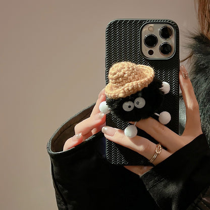 Winter Plush Couple iPhone Case