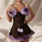 Sexy Pajamas Plush Sexy Lingerie