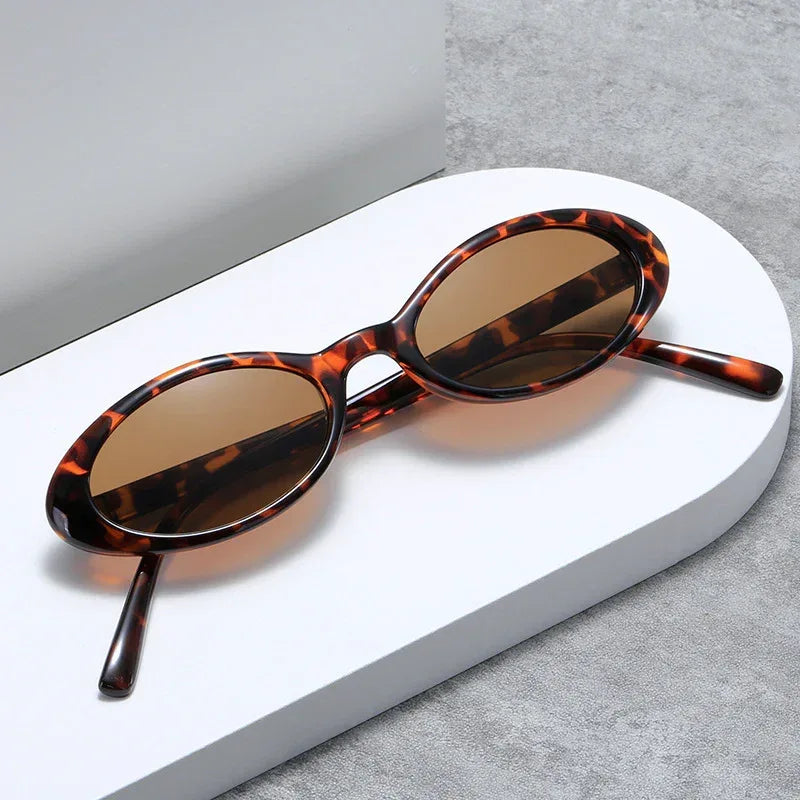 retro-water-drop-oval-frame-personalized-glasses - Viexta