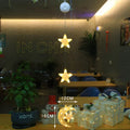 Christmas 3pcs LED Light Star Xmas Tree Hanging - Viexta