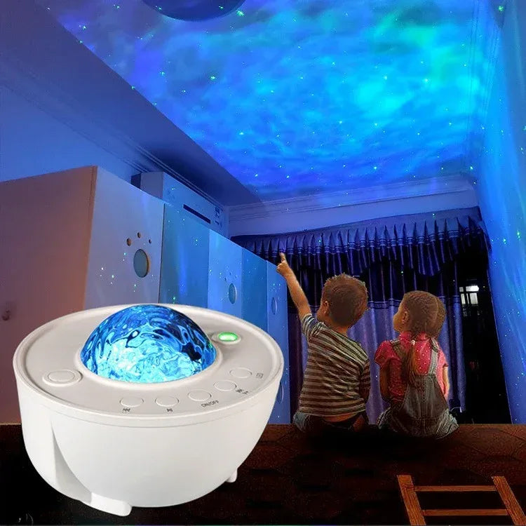 bluetooth-starry-sky-christmas-decoration-rotating-starry-sky-ambience-light - Viexta