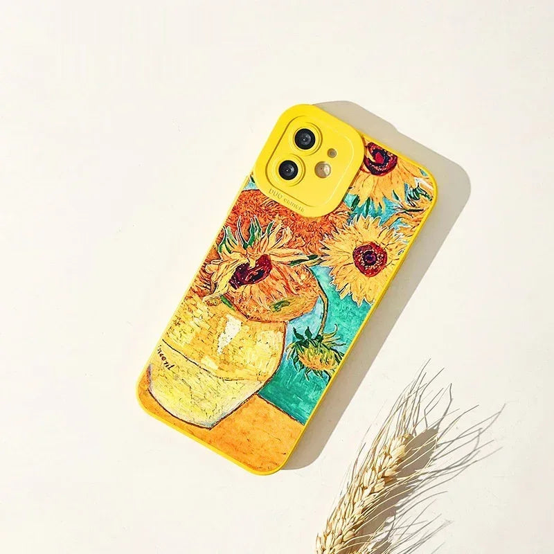 Sunflower Silicone iPhone Case - Viexta