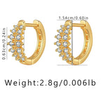 Light Luxury Ear Studs - Viexta
