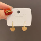 S925 Silver Needle Love Series Earrings - Viexta