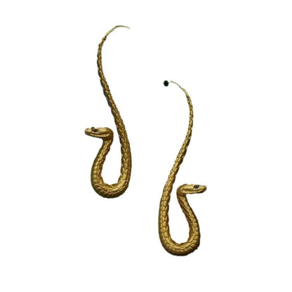 Snake-shaped Exaggerated Eardrops