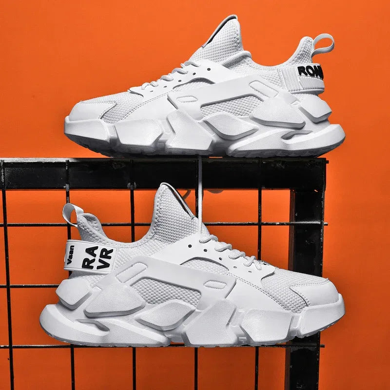White Shoes Men's Summer Shoes - Viexta