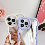 Silicone Niche Cloud Wave iPhone Case