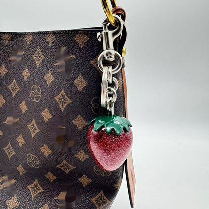 Cherry Handbag Pendant Keychain