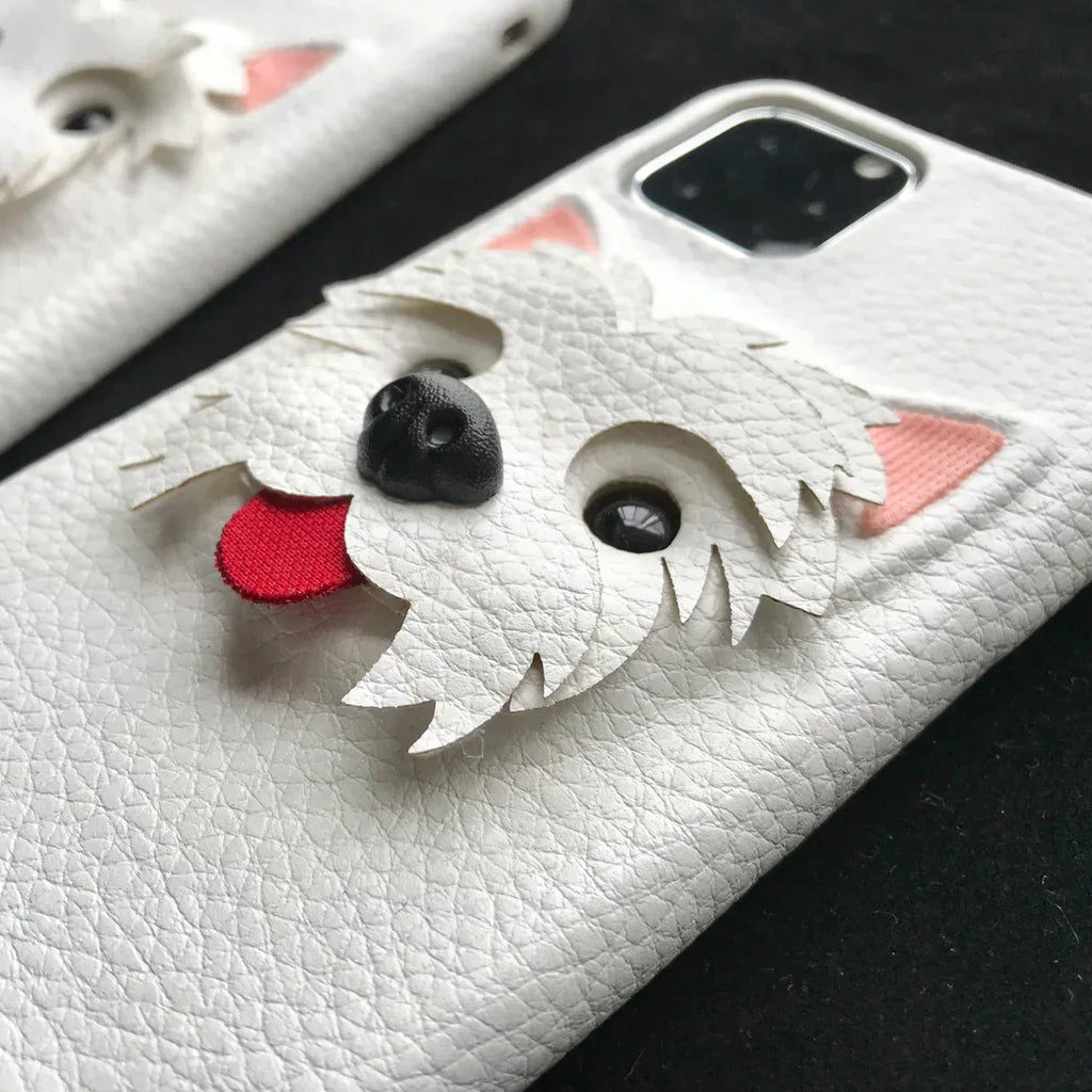 Cute PU Dog iPhone Case - Viexta
