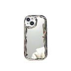Silver Electroplated Cream Grain iPhone Case - Viexta