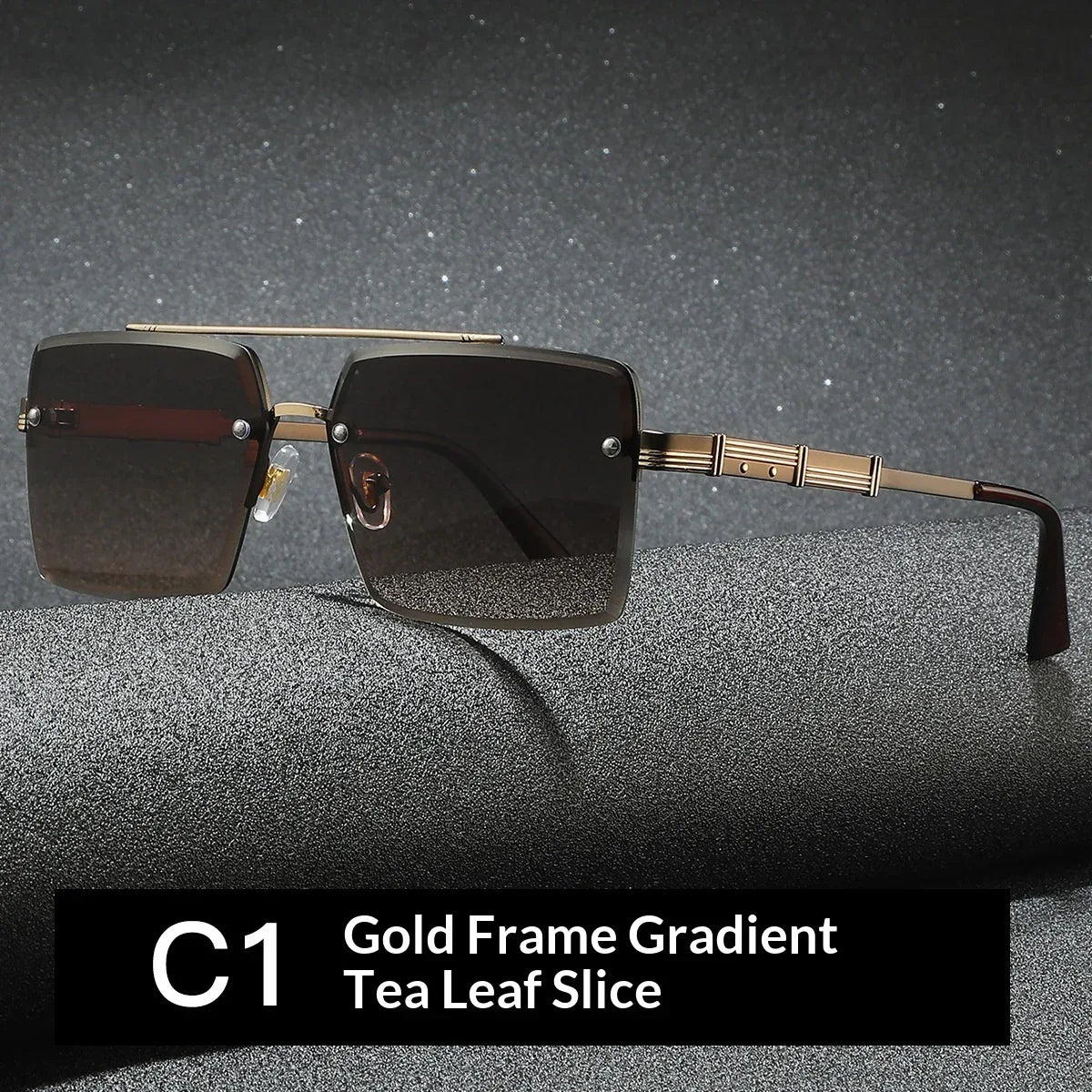 Mens Vintage Versatile Driving Sunglasses - Viexta