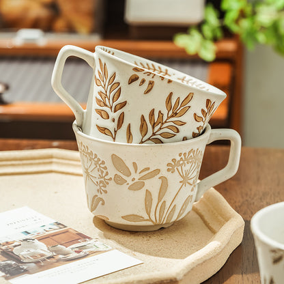 Minimalist Nordic Ceramic Home Hand-painted Mugs