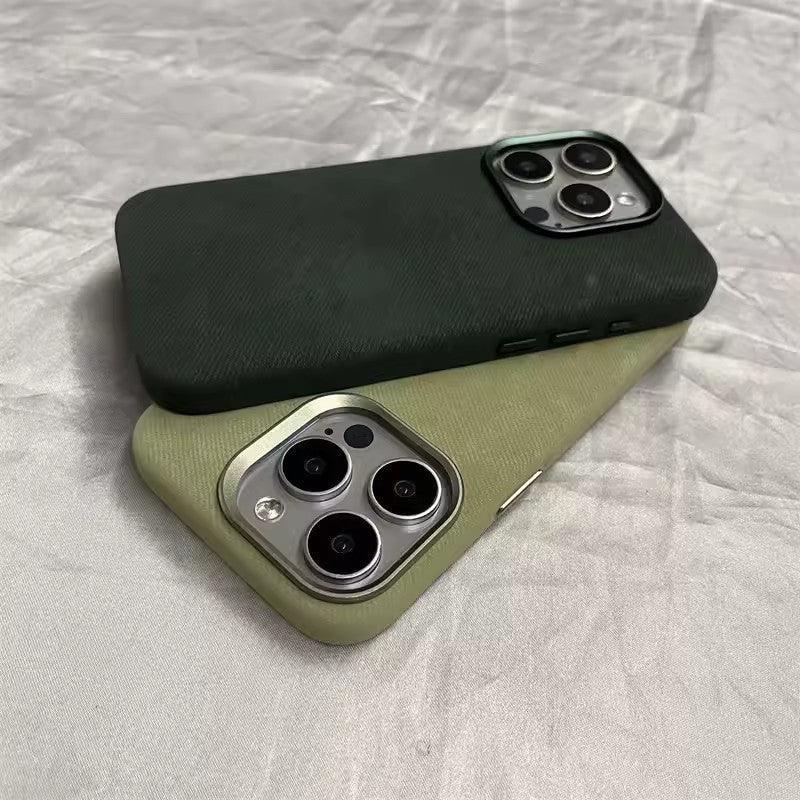 flannel-fiber-cloth-pattern-iphone-case - Viexta