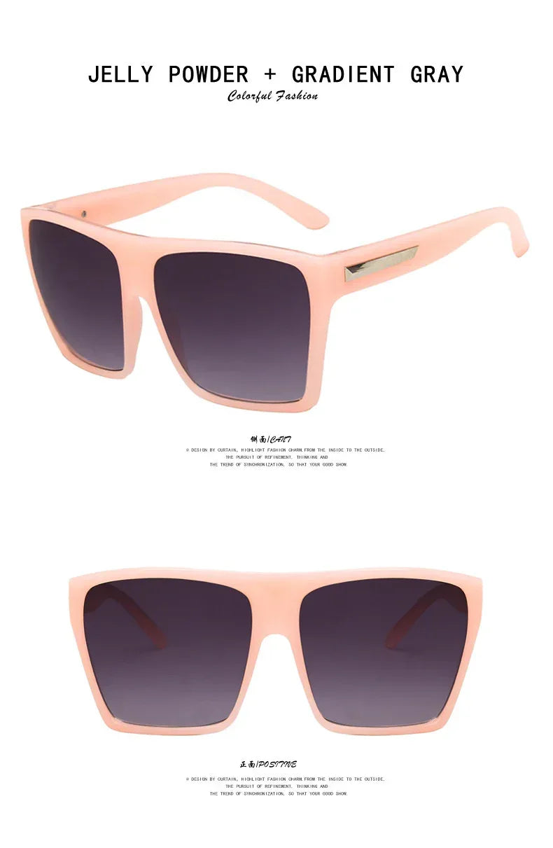 large-rim-sunglasses-personalized-sunglasses - Viexta