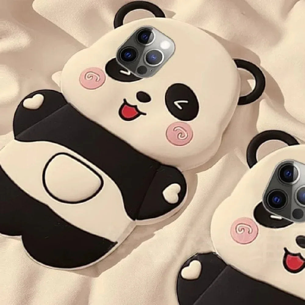 cute-panda-silicone-iphone-case - Viexta