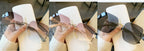 Fashion Large Frame Retro Sunglasses - Viexta