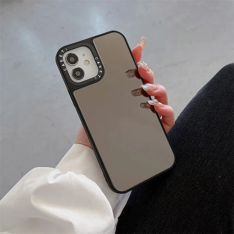 Self-timer Mirror Anti-fall iPhone Case - Viexta