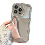 Electroplating Sliver Stripe Drop-resistant iPhone Case - Viexta