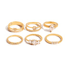 Zircon Ring Titanium Steel