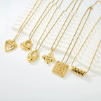 Ornament Stainless Steel Necklace - Viexta