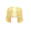 Semi-Circular Hollow C-Shape Bangle