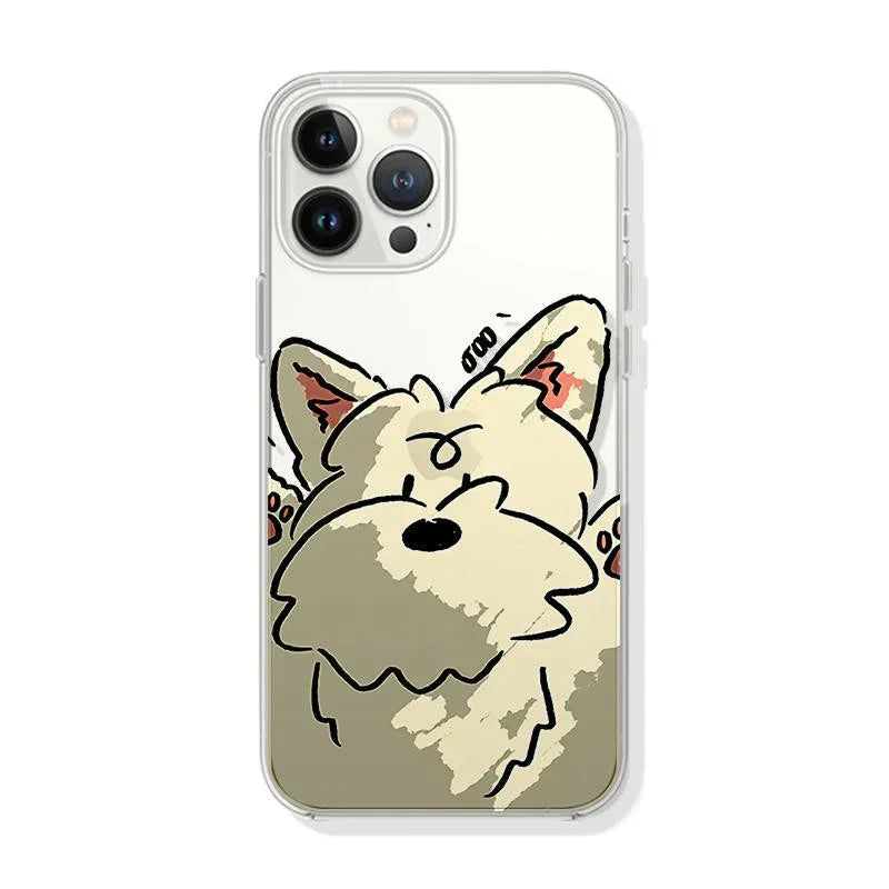 Cartoon Cute Puppy iPhone Case - Viexta