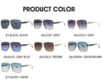 Casual Fashion Metal Frame Sun Glasses - Viexta