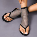 Breathable Mesh Hot Drilling Flats - Viexta