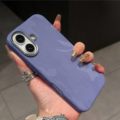 Camouflage Leather iPhone Protective Cover