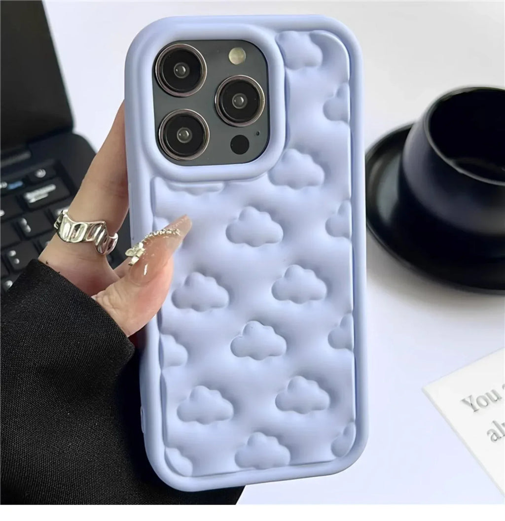 Three-dimensional Cloud iPhone Case - Viexta