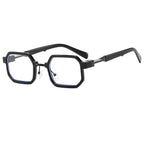 Hip Hop Small Square Box Exquisite Sun Glasses - Viexta