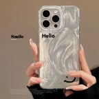 niche-ins-english-smile-face-iphone-case - Viexta