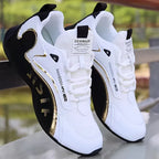 Colorblock Lace-up Sneakers - Viexta