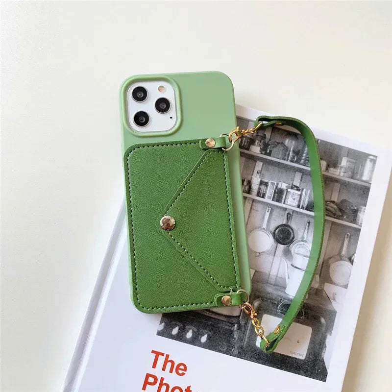 card-bag-simple-portable-wallet-protector-iphone-case - Viexta