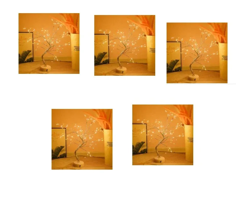 Led Copper Wire Tree Light - Viexta