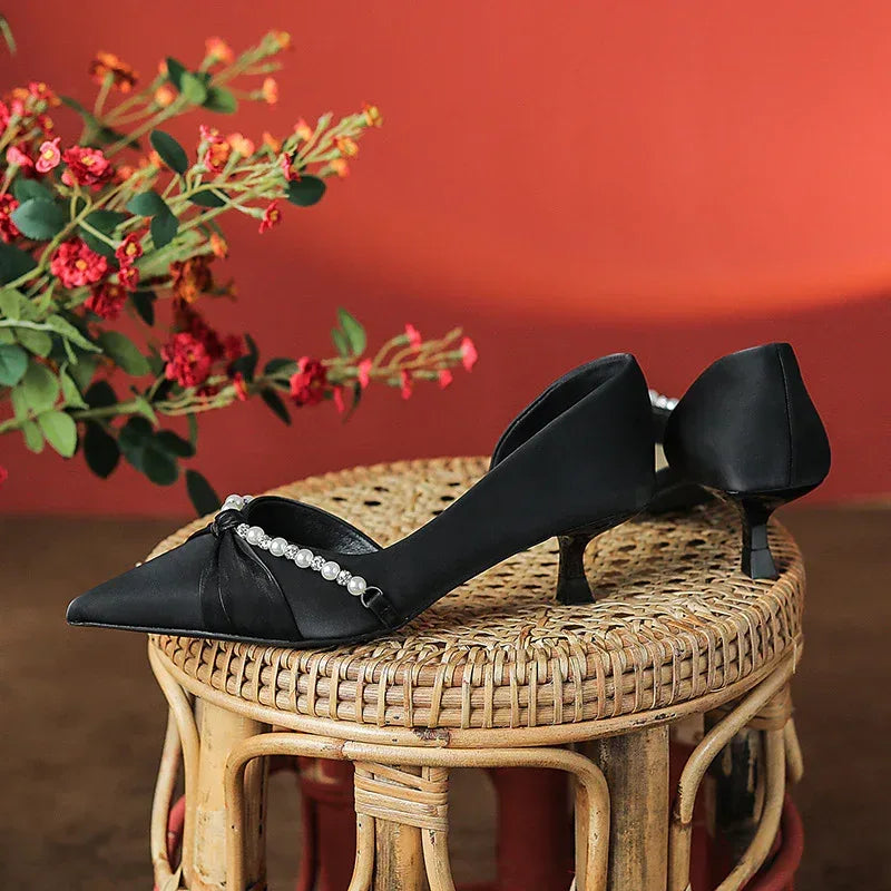 elegant-satin-high-heels-for-women - Viexta