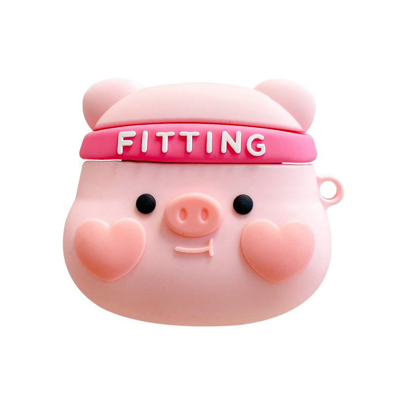 cute-stereo-love-blush-piggy-apple-airpods