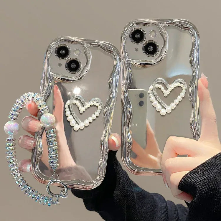 Three-dimensional Pearls iPhone Case - Viexta