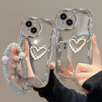 Three-dimensional Pearls iPhone Case