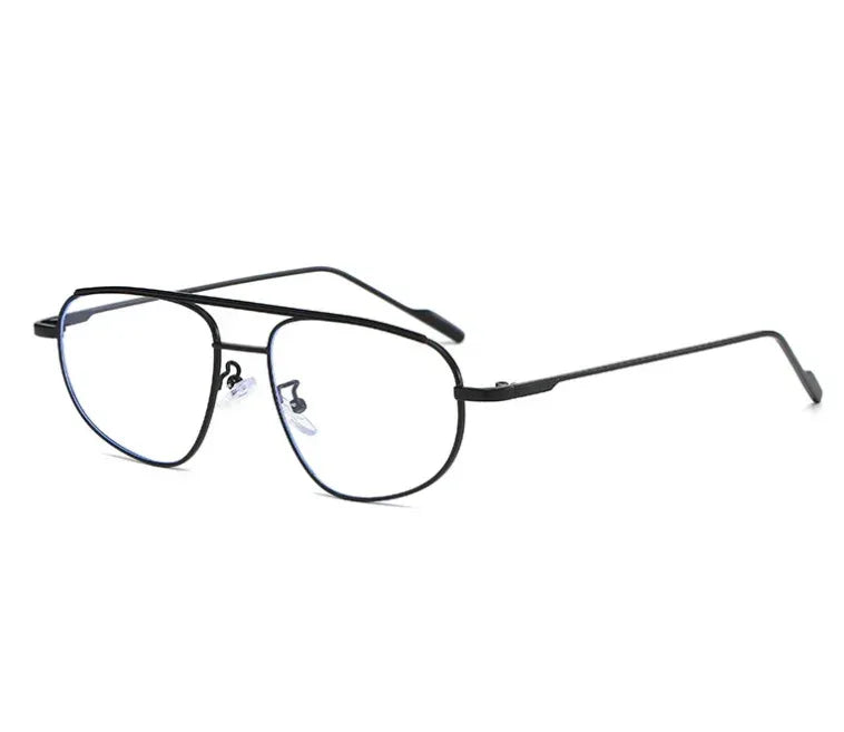 Metal Double Beam Sunglasses - Viexta