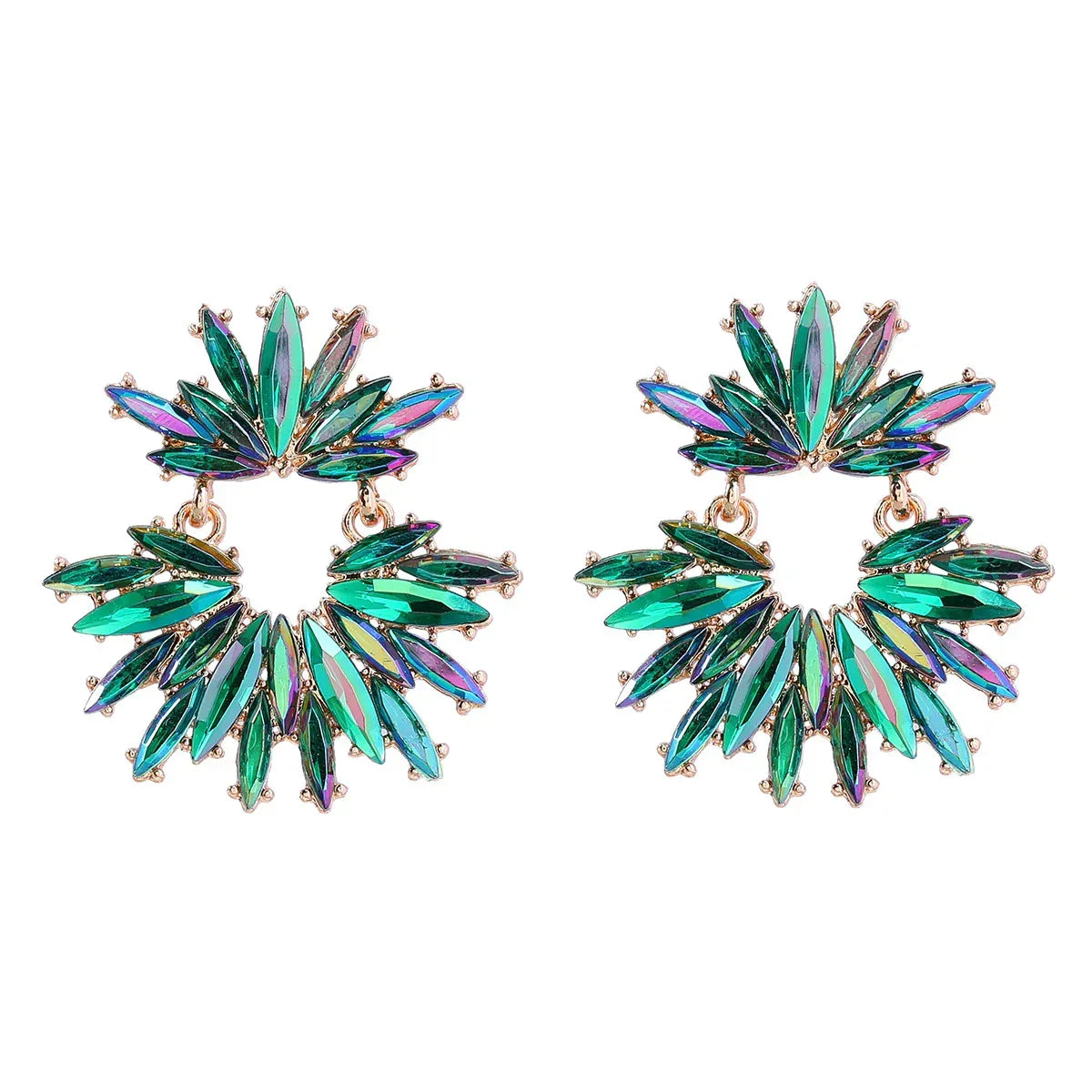 Exaggerated Flower Studs - Viexta