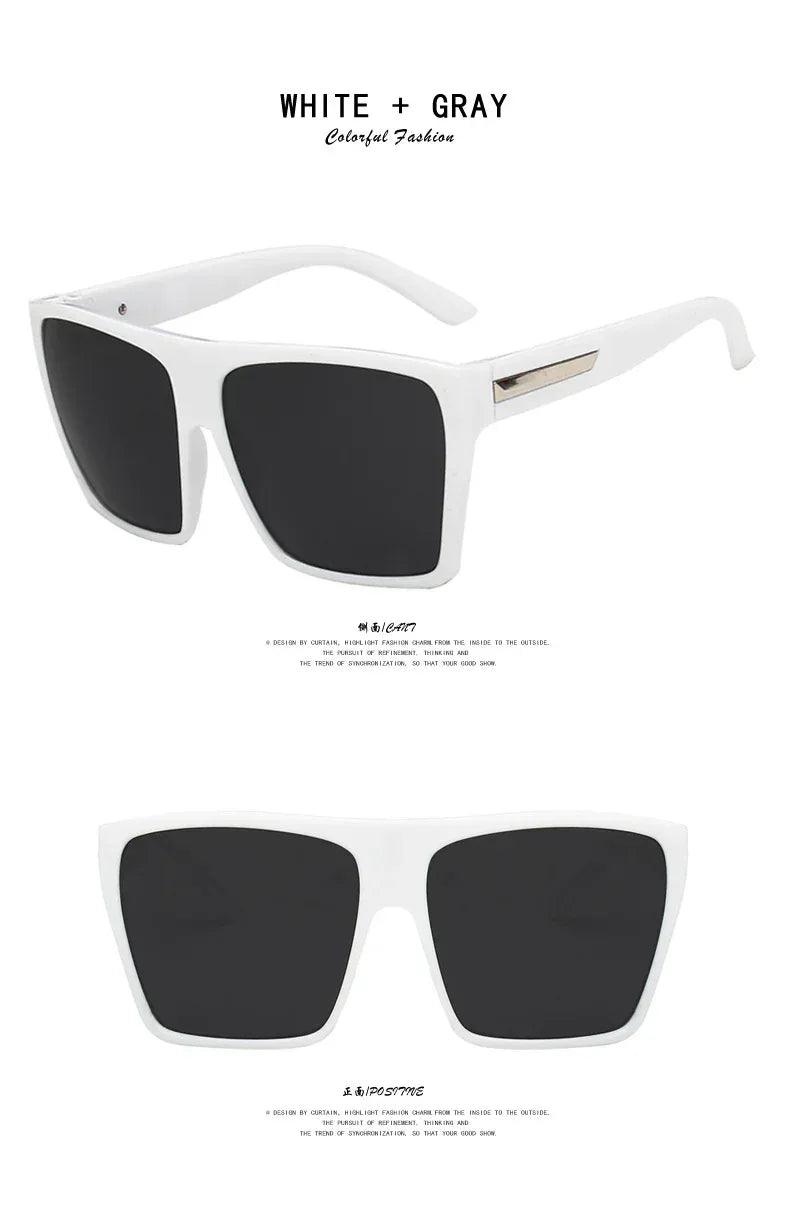 large-rim-sunglasses-personalized-sunglasses - Viexta