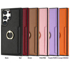 litchi-pattern-fastened-ring-samsung-case