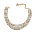 claw-chain-inlaid-with-diamond-rhinestone-multilayer-clavicle-chain - Viexta