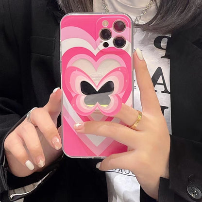 Color Butterfly Silicone Phone Case for IPhone