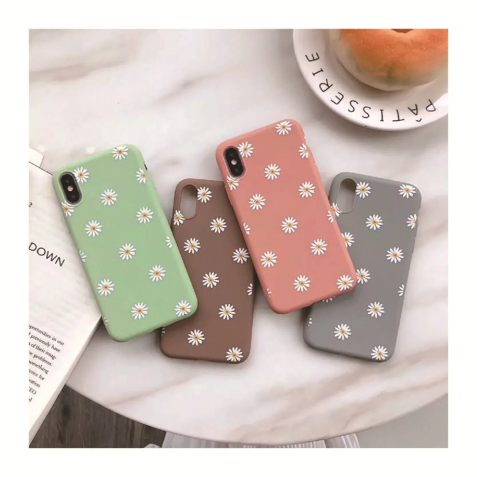 Small daisy iPhone case - Viexta